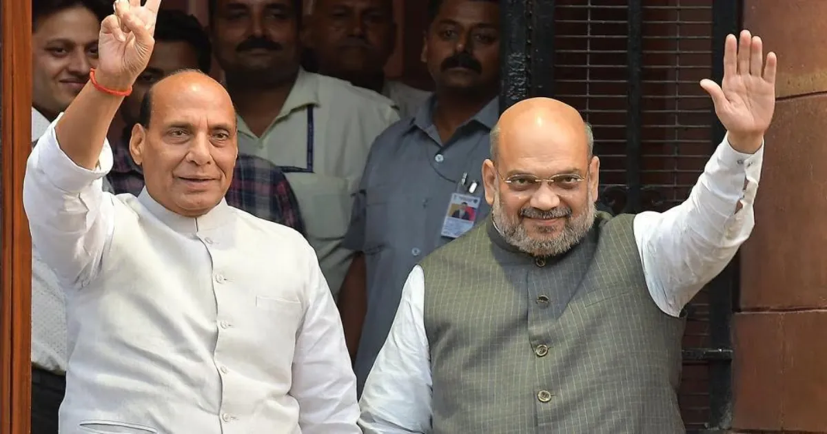 Rajnath, Shah Lead Key Strategy Meet Before Monsoon Session