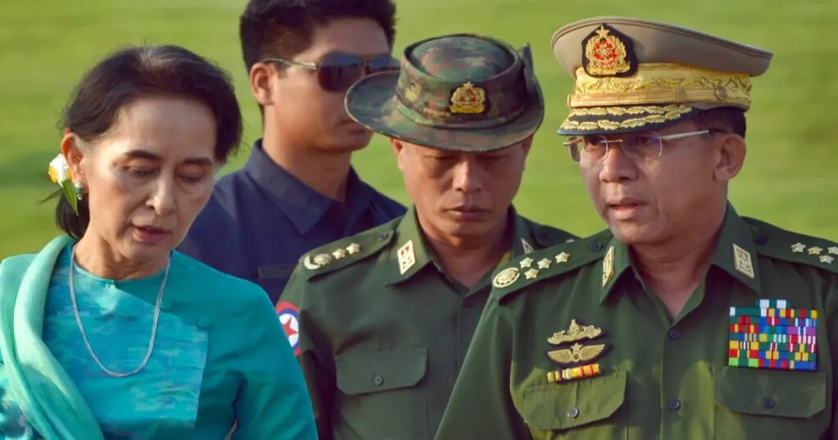 Myanmar Junta Chief’s Rare Martyrs’ Day Appearance Sparks Controversy