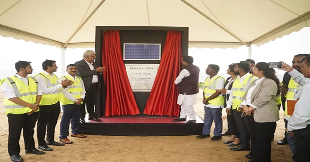 Union Minister Pralhad Joshi Launches Rajasthan’s 435 MW Gorbea Solar Plant