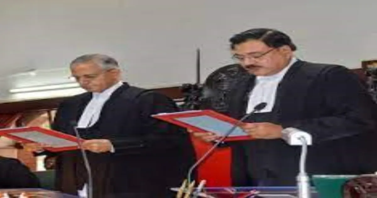 Justice Pathak Sworn In as Orissa High Court Judge