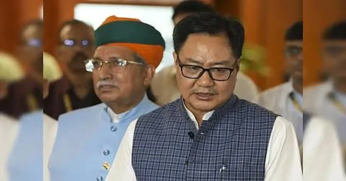 Parliament Chaos Backfires: Opposition’s Disruptions Hurt Themselves More, Says Kiren Rijiju!