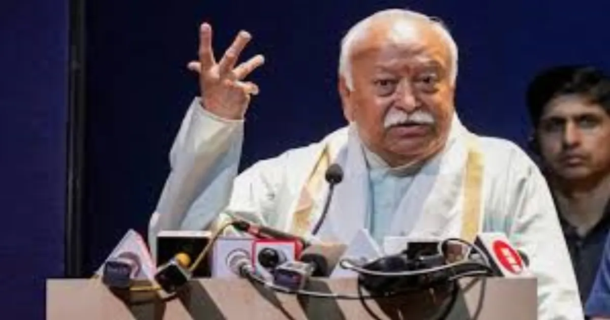 RSS Chief: India Must Become Strong, Wealthy Lion