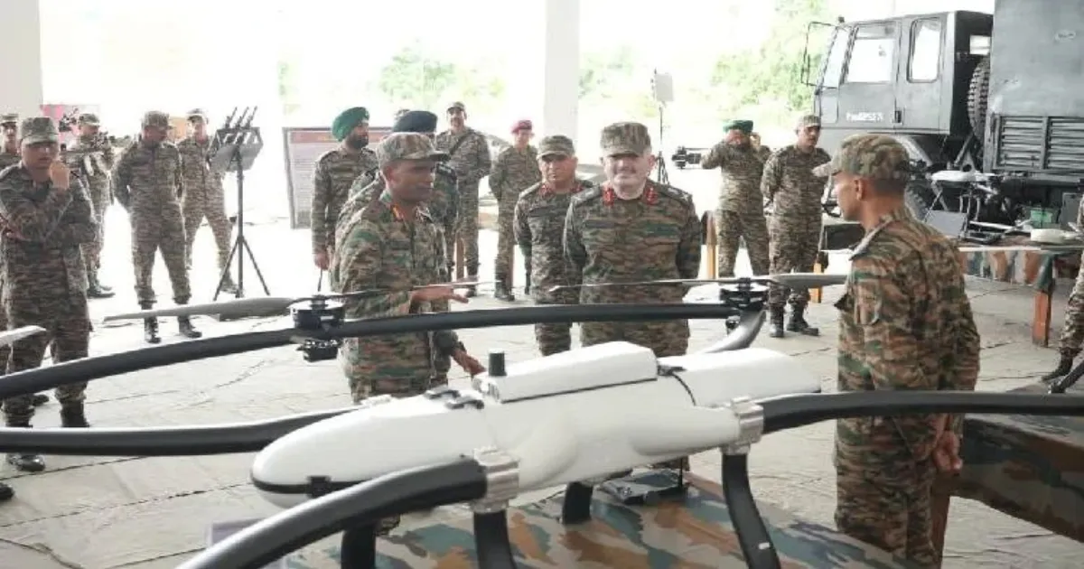 Indian Army Tests Drones in Tactical Battlefield Drill