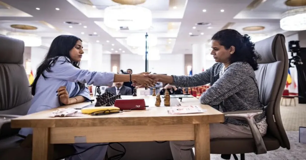 India’s Chess Queens To Clash in Historic Tie-Breaker