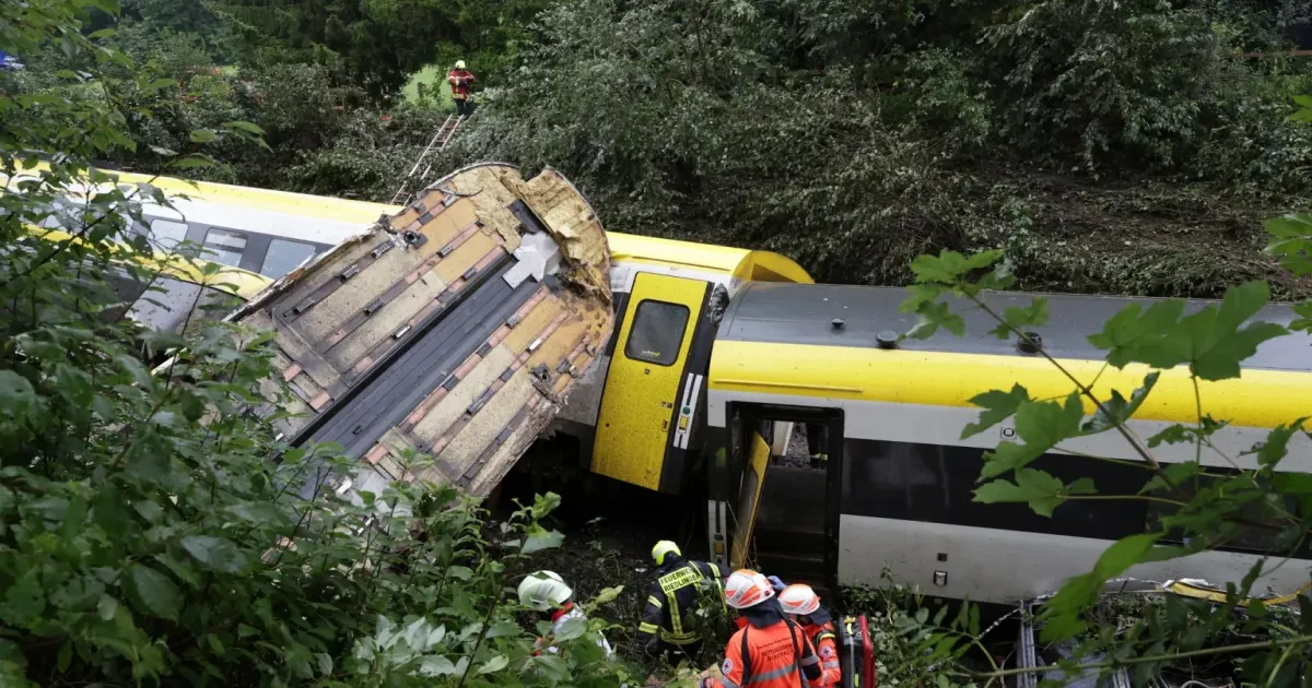 Catastrophic Train Derailment Rocks Southern Germany