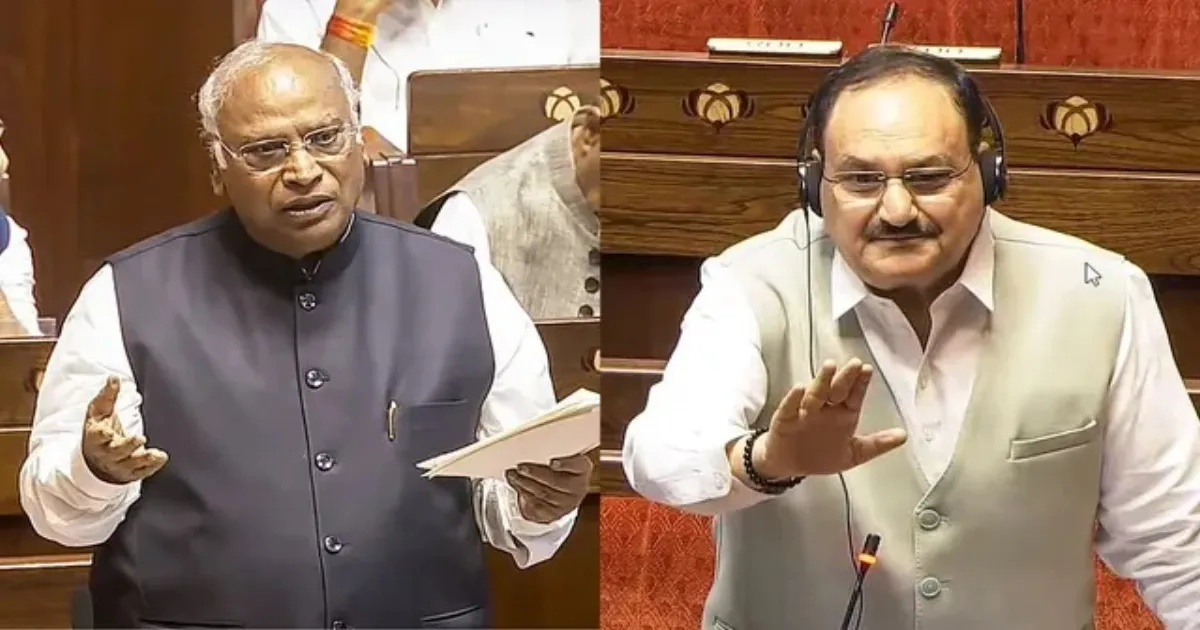 Nadda Apologizes to Kharge After Heated Rajya Sabha Exchange