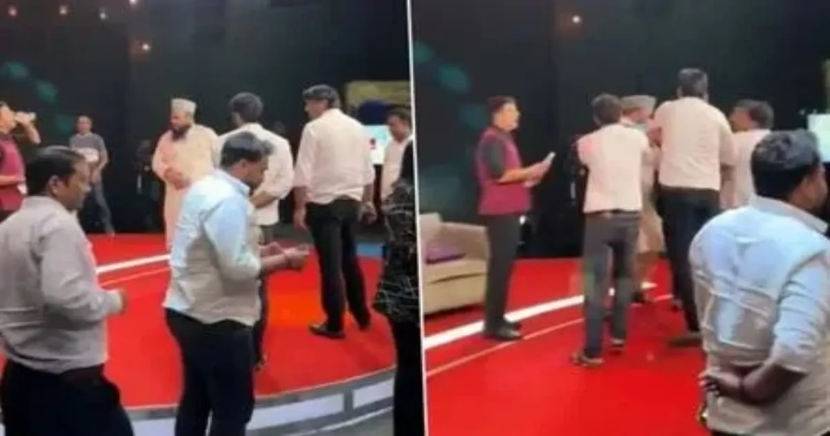 Noida Shocker: SP Workers Slap Maulana Over Dimple Yadav Remark