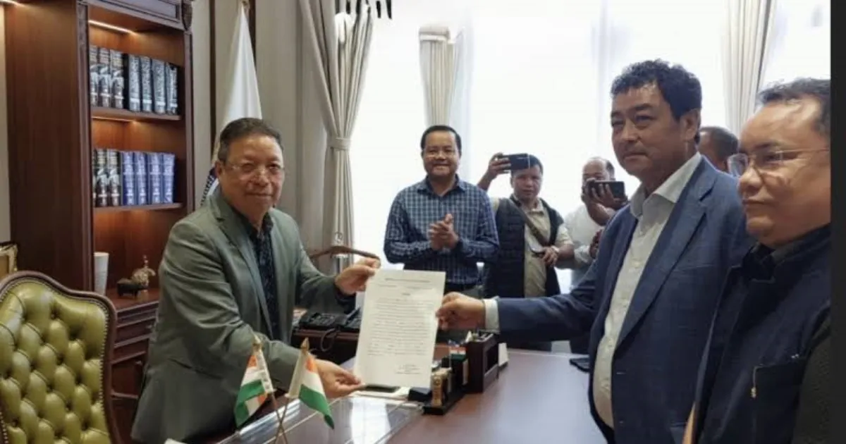 Congress Erased from Meghalaya Assembly as Lone MLA Ronnie V Lyngdoh Joins Ruling NPP!