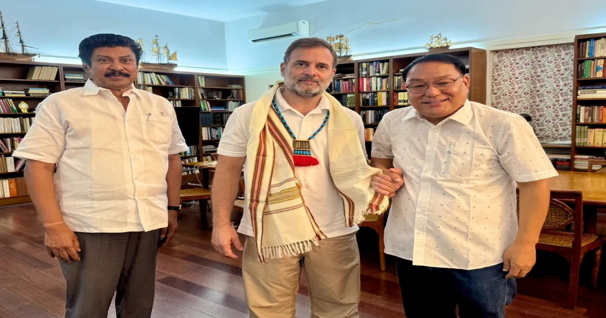 APCC Chief Bosiram Siram Meets Rahul Gandhi, Flags Arunachal’s Constitutional and Developmental Concerns