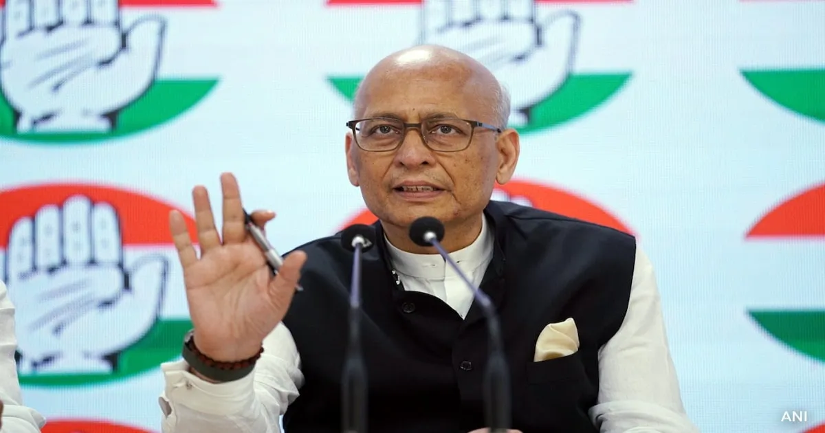 Singhvi Vows to Protect India’s Plurality Against BJP’s ‘Constitutional Coup’