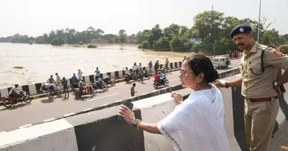 Mamata Slams DVC for Bengal’s “Man-Made” Floods!