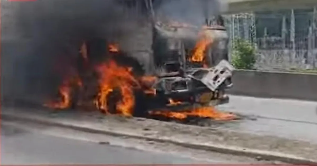 Tanker Fire on Thane Bridge Sparks Chaos, None Hurt!