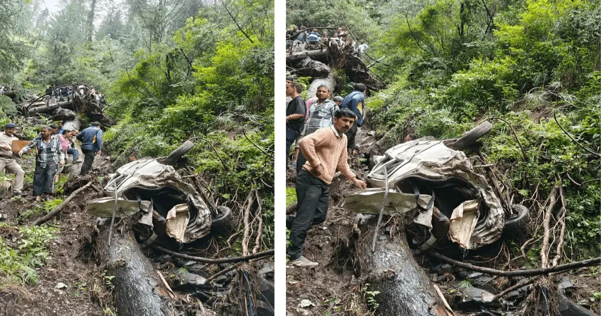 Tragic Gorge Crash Kills Three in Mandi!