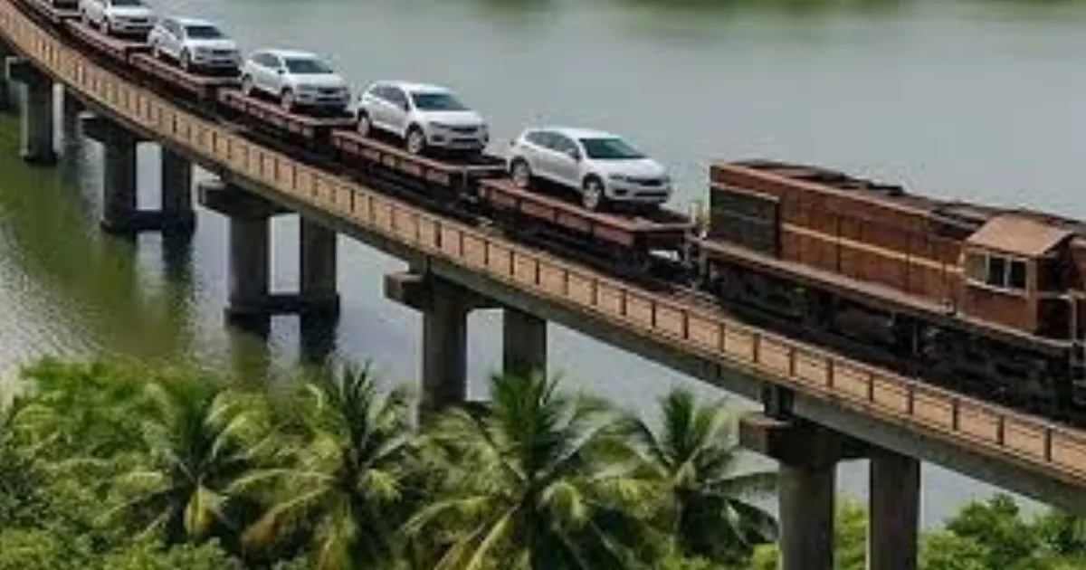 Konkan Railway Boosts Ro-Ro Car Service with New Halt for Ganesh Festival
