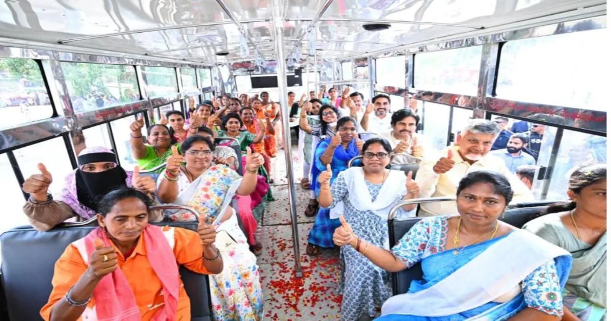 Andhra Launches Free Bus Travel for Women Under Stree Shakti!