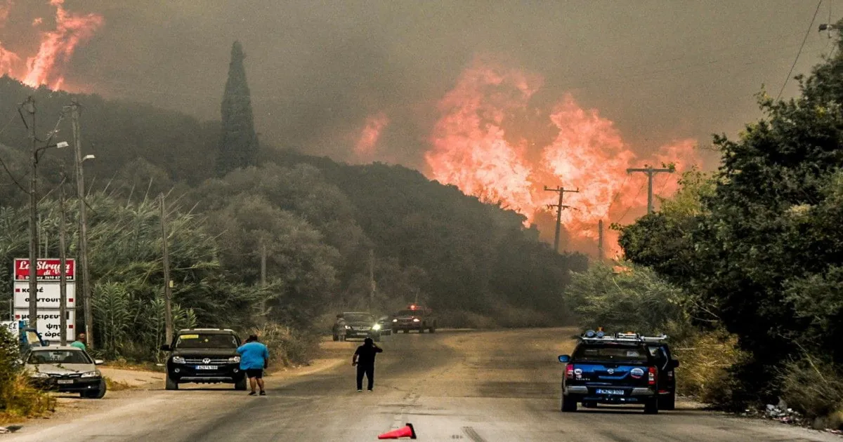 Raging Wildfires Sweep Spain, Portugal, and Greece Amid Scorching Heatwave!