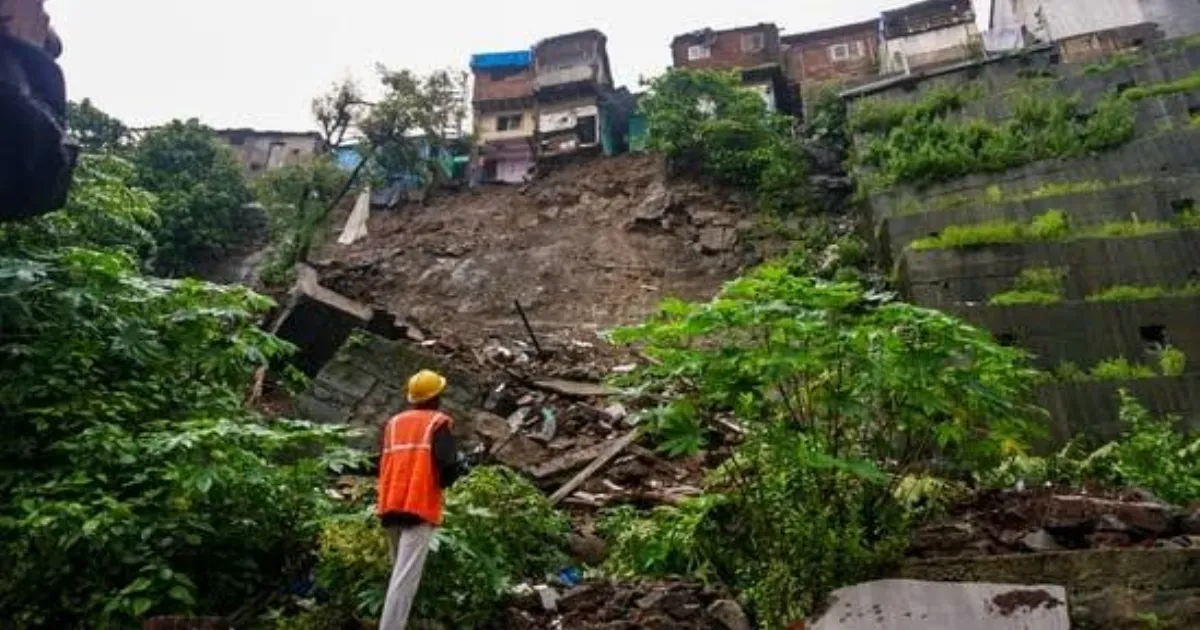 Mumbai Landslide: Two Dead as Heavy Rains Trigger Devastation in Vikhroli