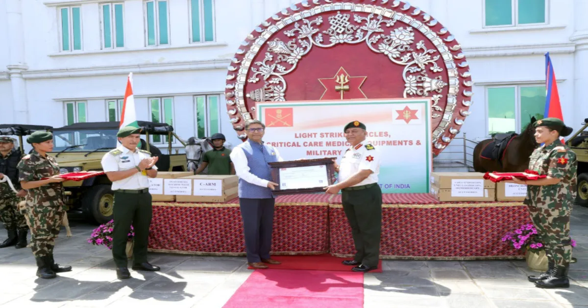 Massive Military Boost: India Delivers Strike Vehicles and More to Nepal!
