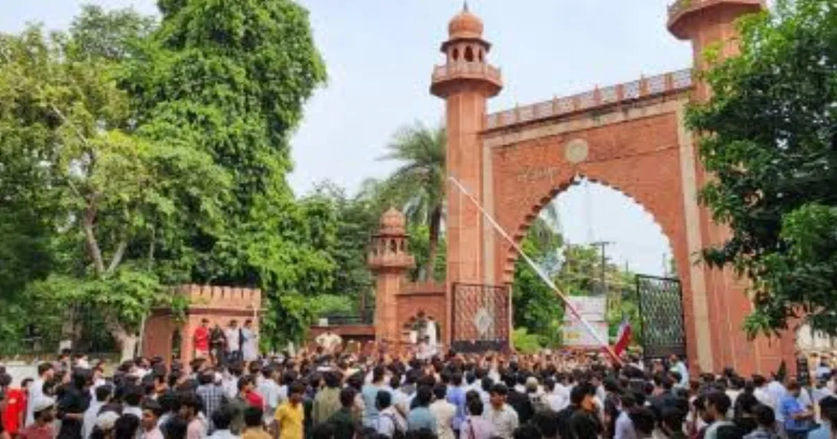 AMU Protest Ends, New Row Over Slogans Emerges