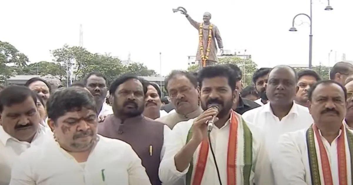 Telangana CM Honors Rajiv Gandhi on 81st Birth Anniversary