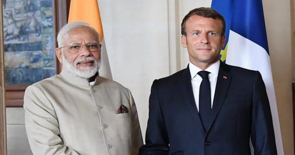 PM Modi and French President Macron Pledge Joint Efforts for Peace in Ukraine