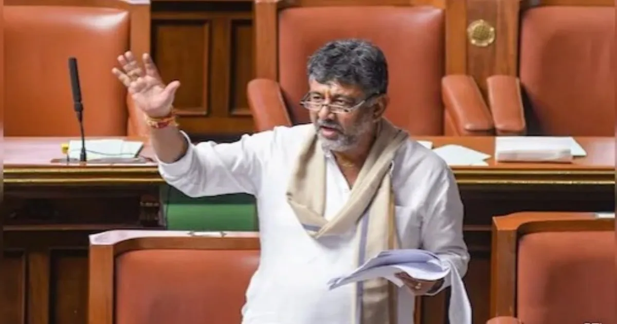 DK Shivakumar’s RSS Anthem Sparks Political Firestorm