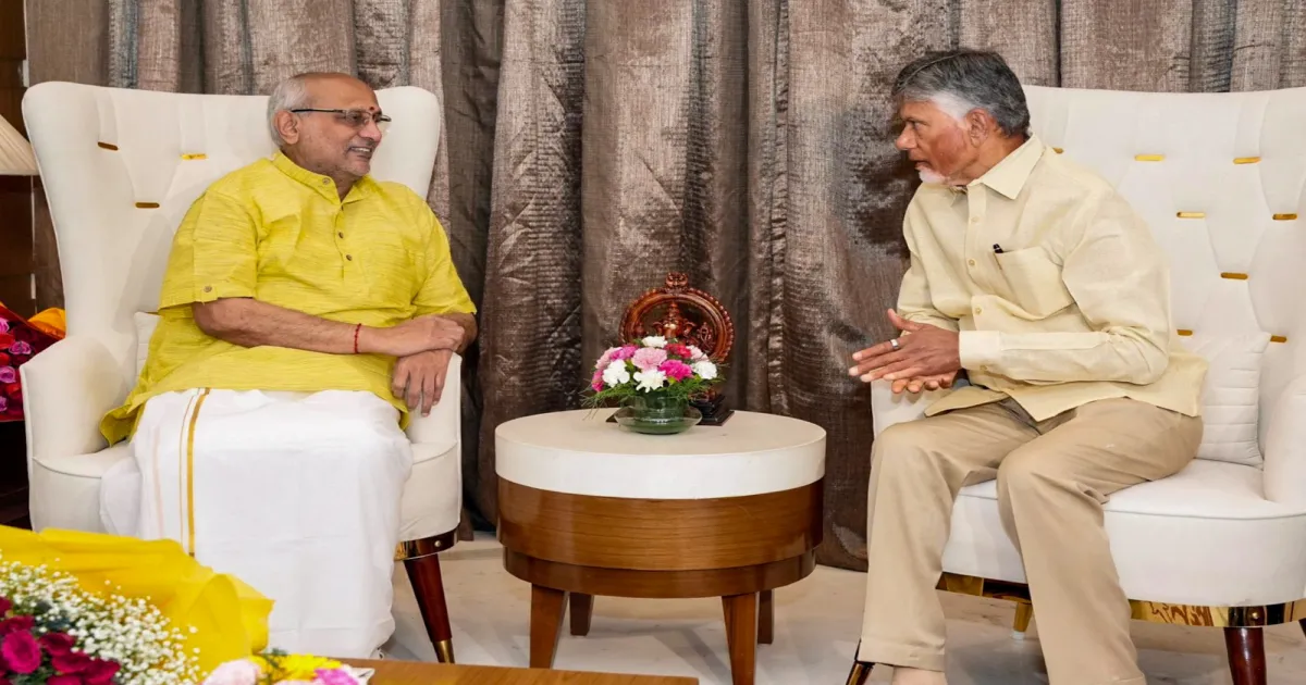 Chandrababu Naidu Backs NDA’s Radhakrishnan for Vice-President