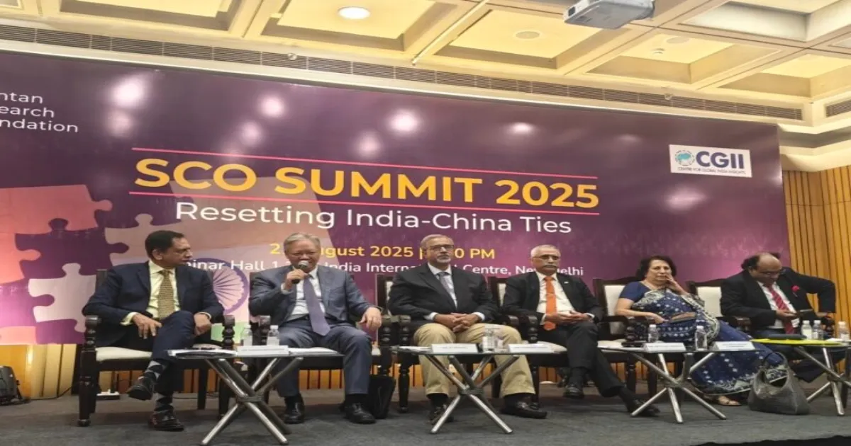 India-China Push for Strategic Reset Before SCO Summit