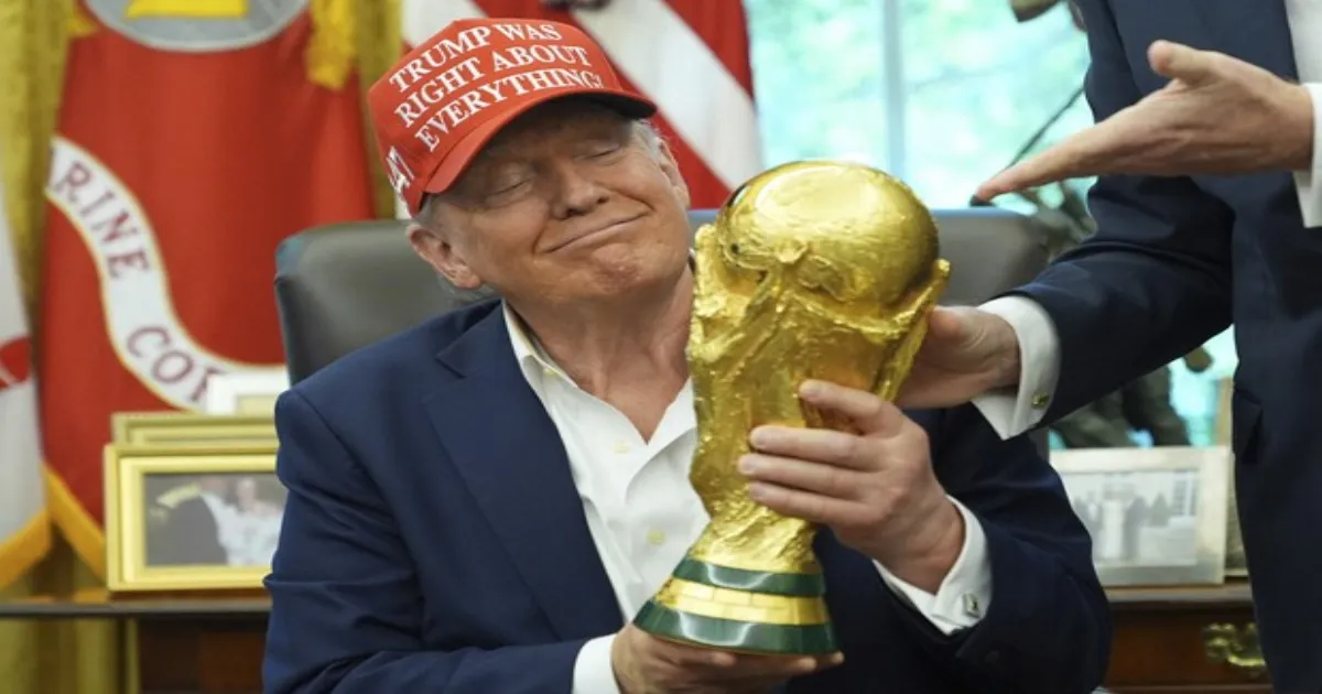 Trump Announces 2026 World Cup Draw at Kennedy Center