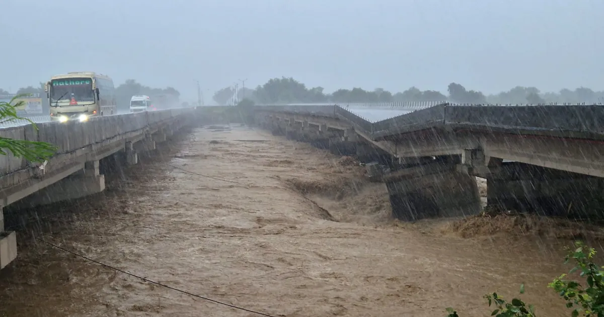 J&K Monsoon Mayhem: Bridge Damaged, Highways Disrupted