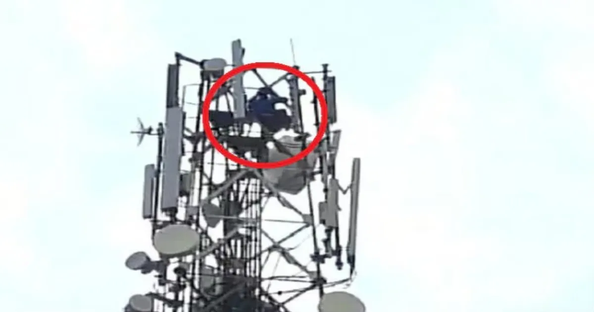 UP Man’s ‘Sholay’ Tower Climb Exposes Online Scam