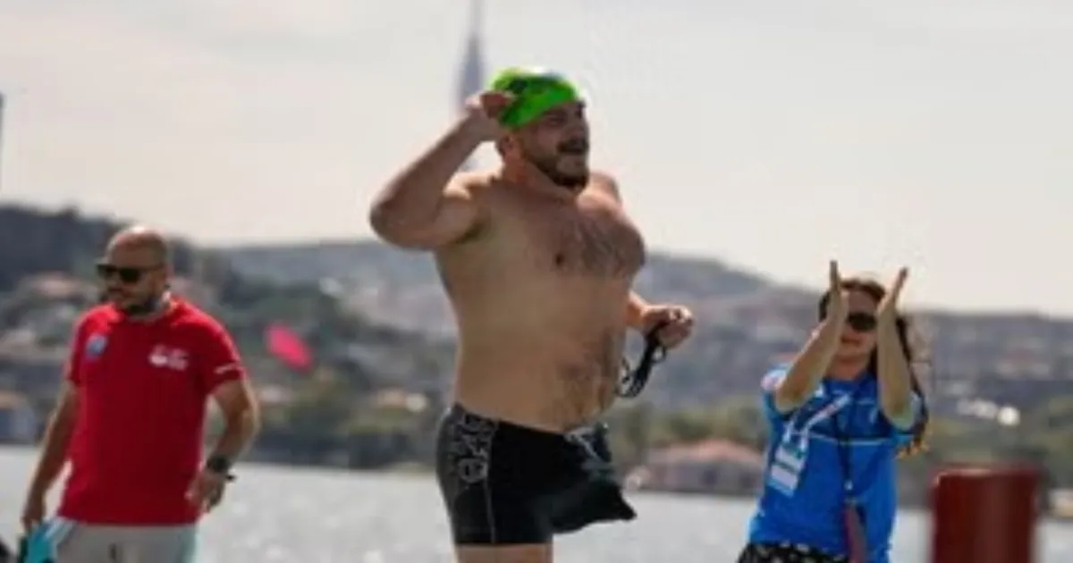 Ukrainian Veterans Conquer Bosphorus in Defiant Swim