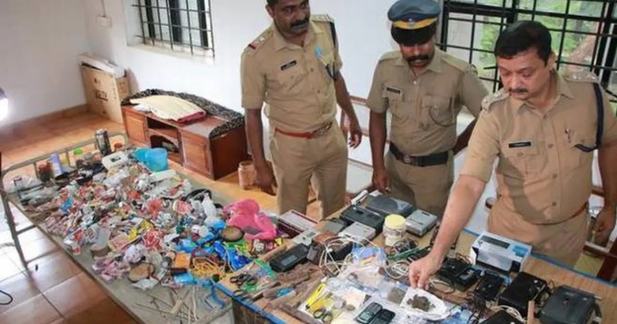 Youth Caught Smuggling Phone, Tobacco Products into Kannur Jail