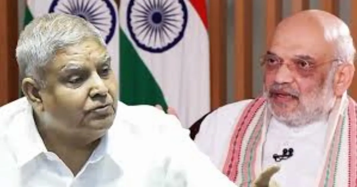 Amit Shah Rejects Claims of Dhankhar’s House Arrest