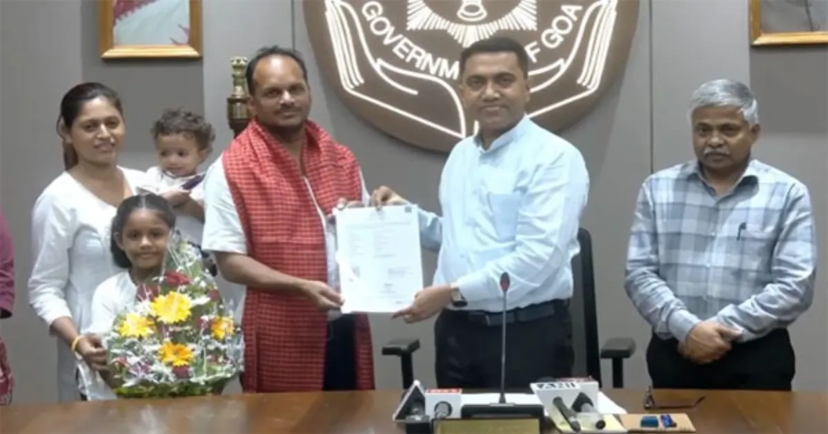 Pakistan-Born Crasto Granted Indian Citizenship in Goa
