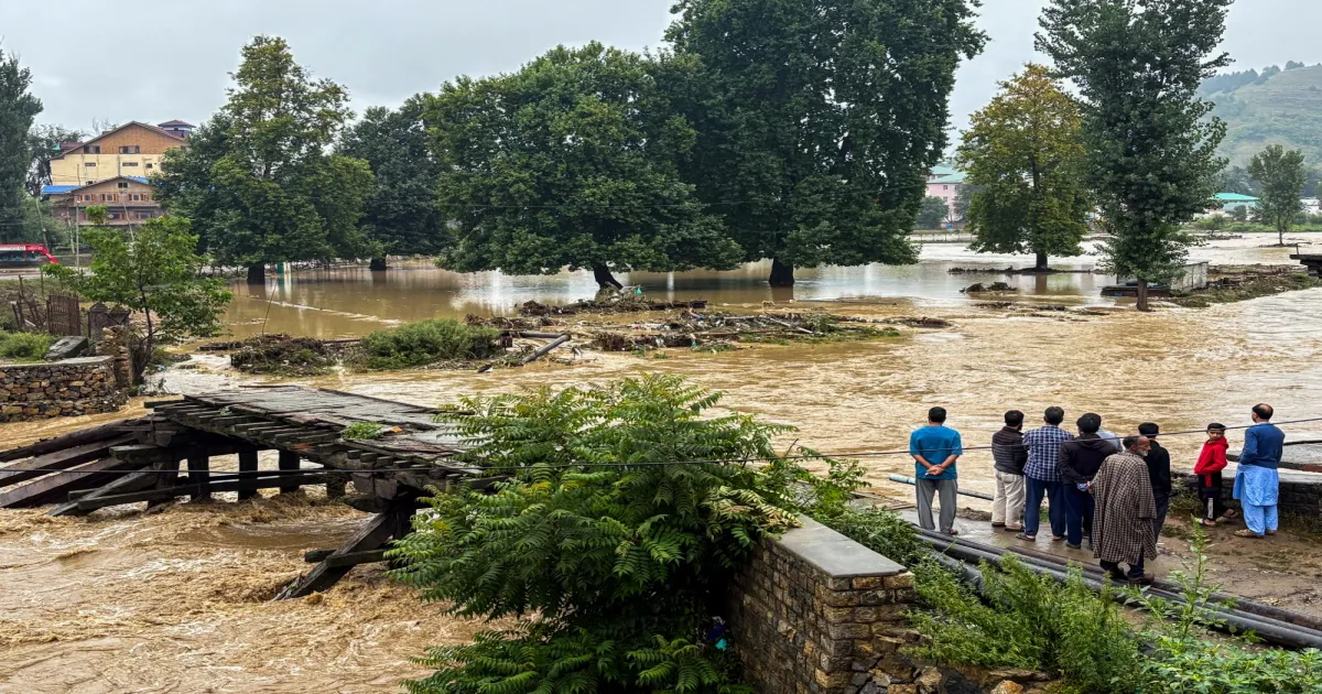 Jammu & Kashmir Reels from Deadly Floods