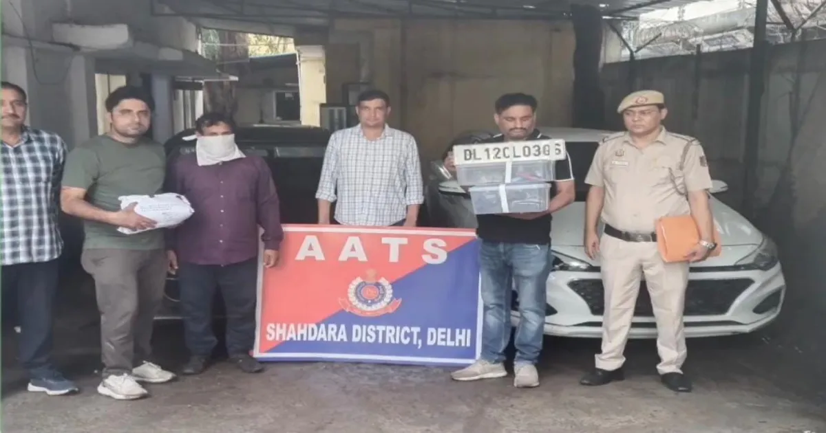 Two Serial Car Thieves Arrested in Delhi’s Shahdara, Police Bust Racket