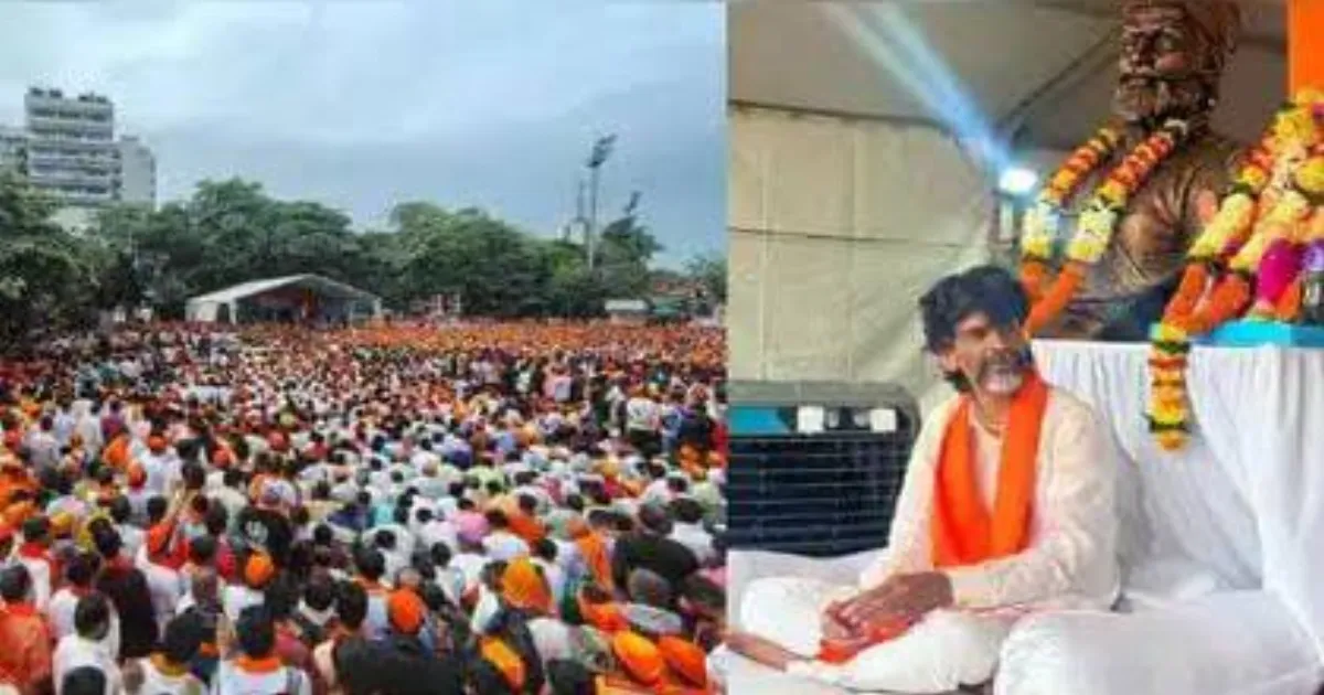 Day 2 of Maratha Quota Protest in Mumbai