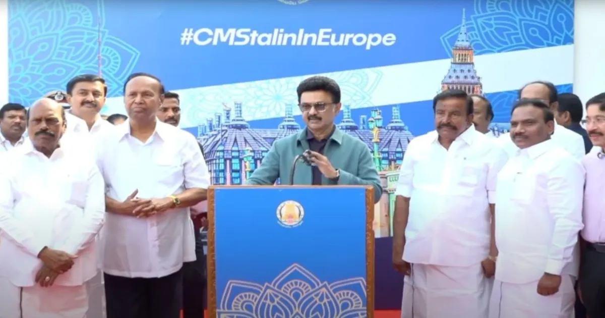 Stalin’s Europe Trip Targets Tamil Nadu Investments