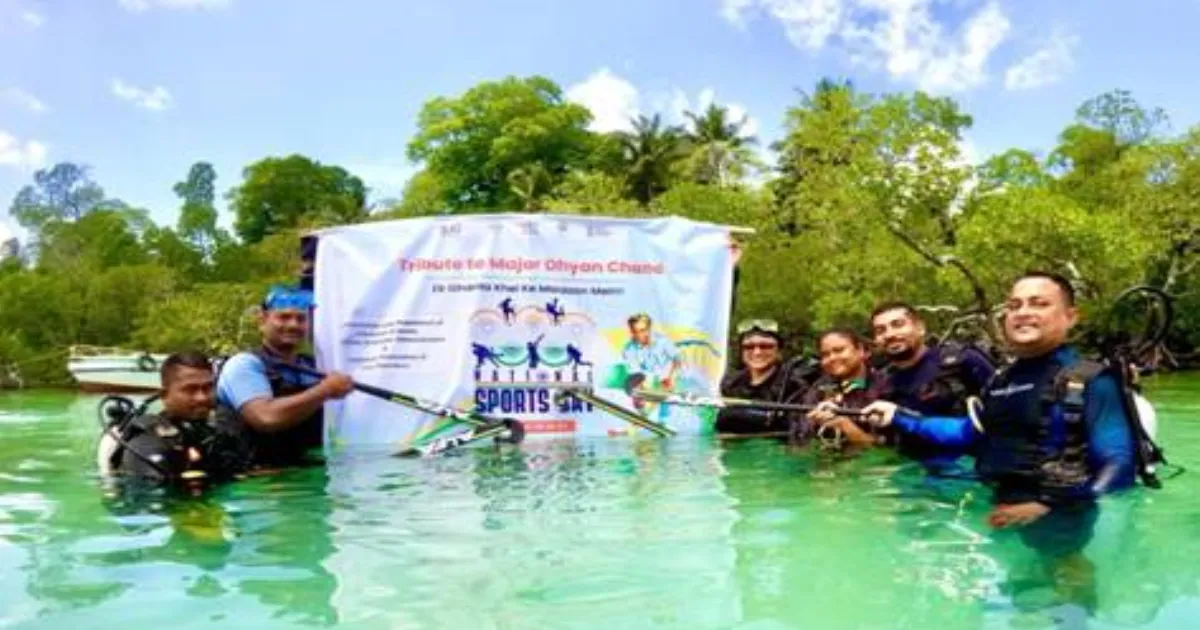andamans-honor-dhyan-chand-with-undersea-tribute