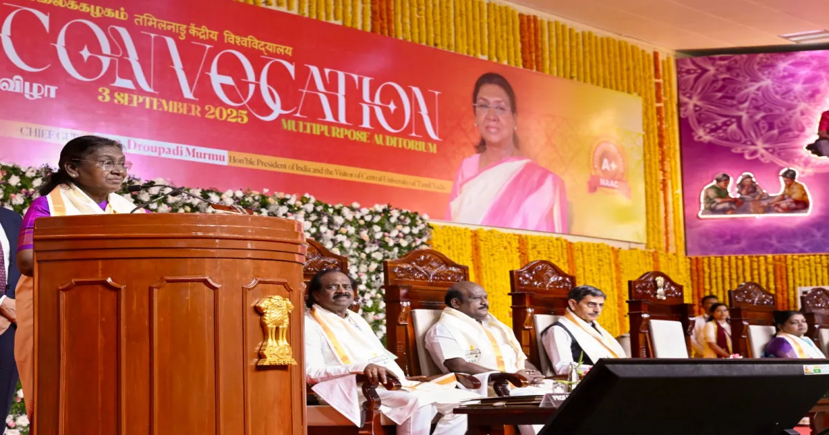 President Murmu Highlights NEP’s Role in Shaping India’s Education Future