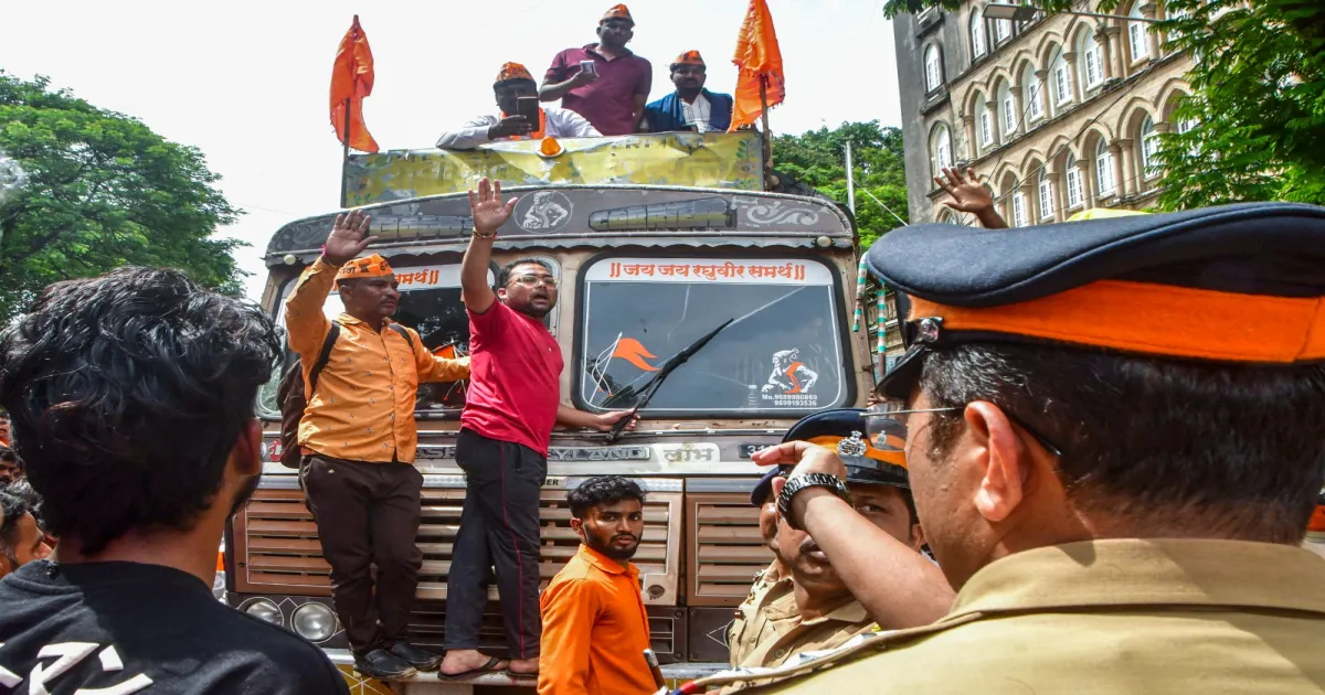 Mumbai Maratha Stir: Police Strategy Prevents Chaos