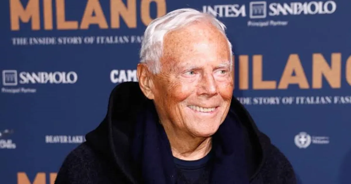 Fashion Legend Giorgio Armani Dies at 91, Leaving Iconic Legacy