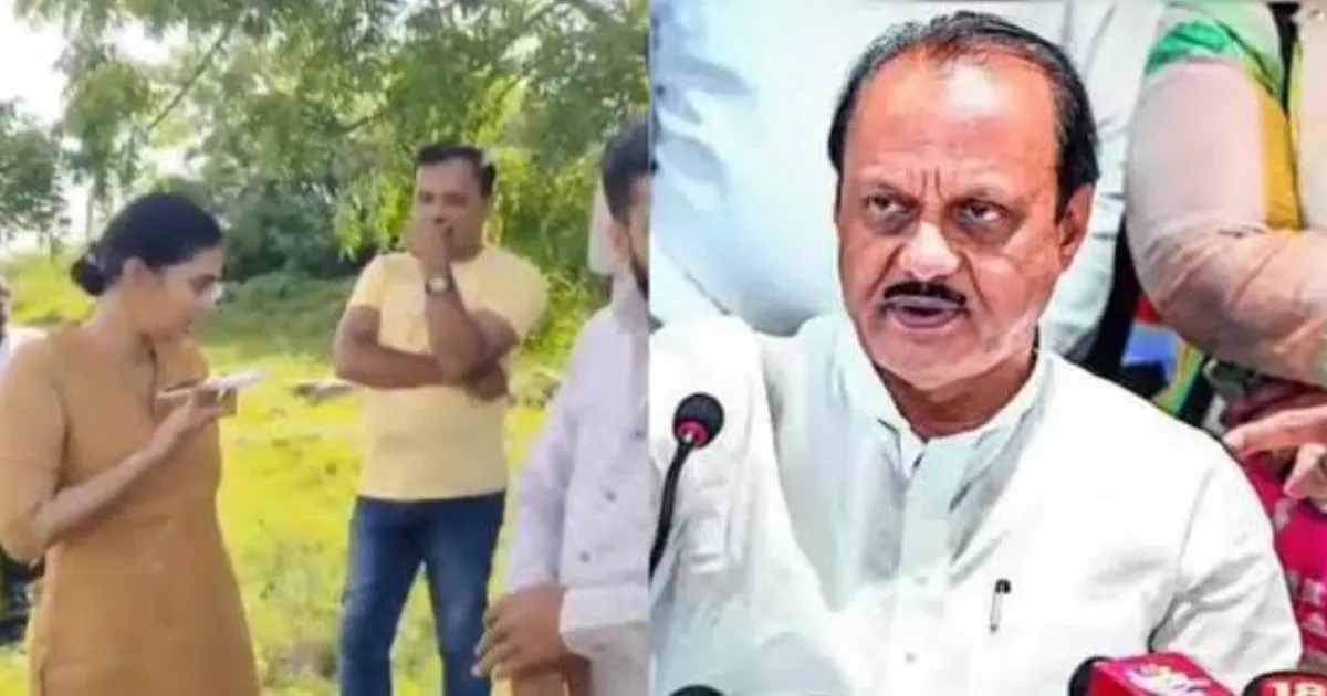 Ajit Pawar Criticised Over Viral Video Involving IPS Officer in Solapur