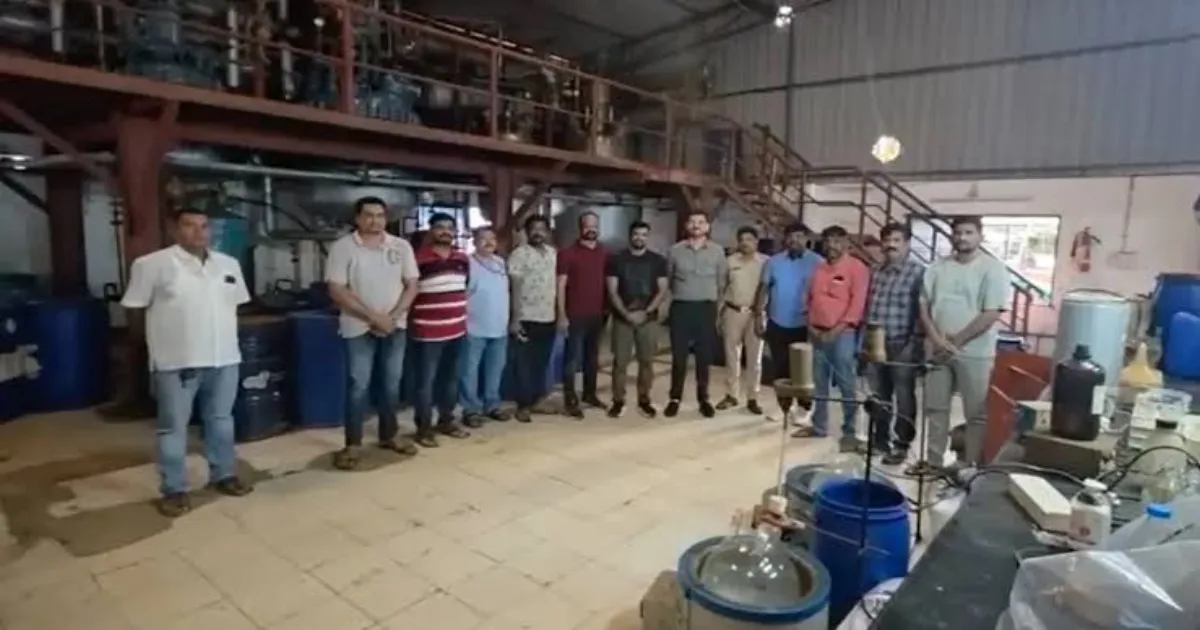 ₹12,000 Crore Drug Syndicate Exposed as Cops Arrest 12 in Factory Bust