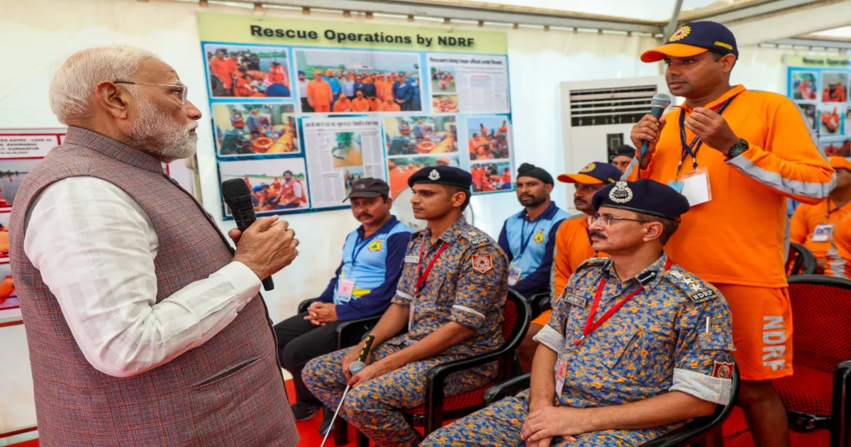 PM Modi Announces ₹1,600 Cr Flood Relief for Punjab, ₹1,500 Cr for Himachal