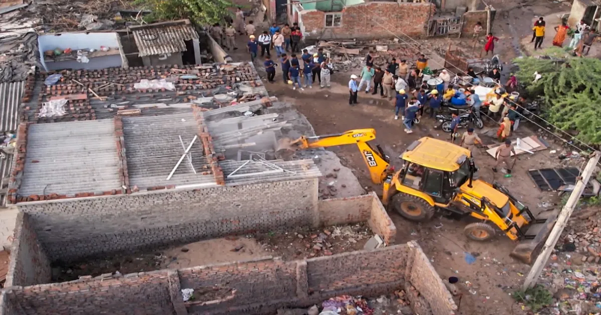 Sabarmati Riverbank Demolition Clears 700 Illegal Structures