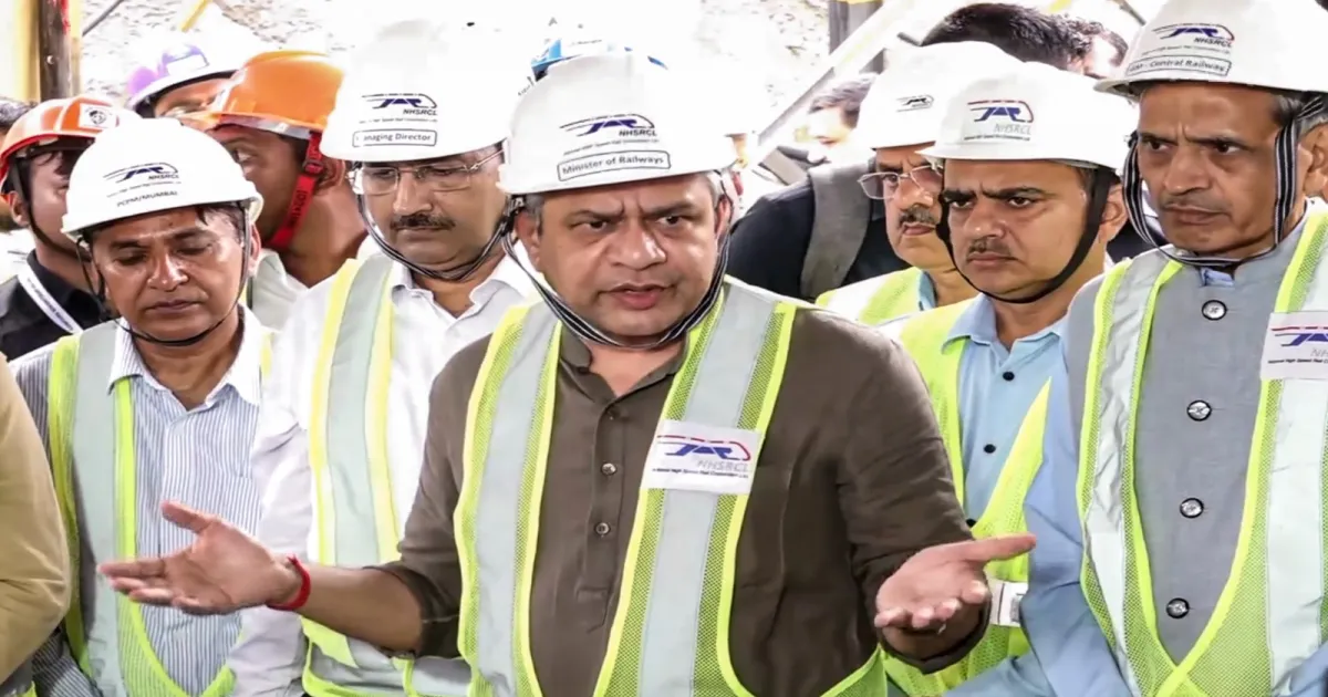 India Bullet Train Tunnel Breakthrough Marks Big Step Toward 2027 Launch