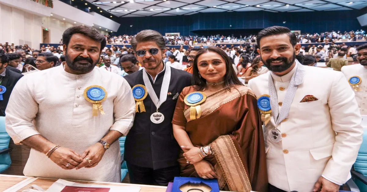 Mohanlal, SRK, Rani Mukerji, Vikrant Massey Honoured at National Awards