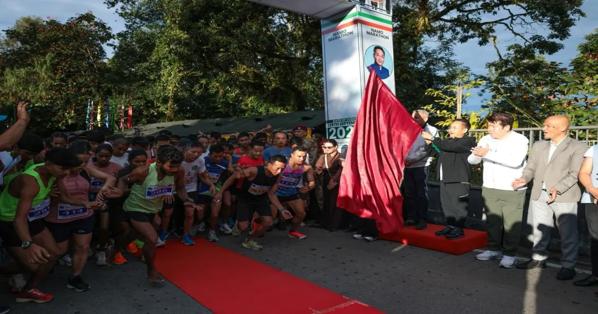 Sikkim’s NaMo Marathon Draws 500+ Runners in Celebration of Fitness and Unity